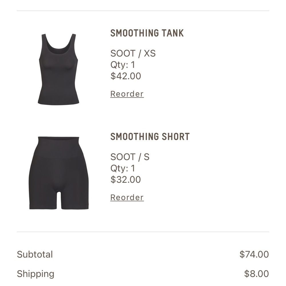 Skims soft lounge set